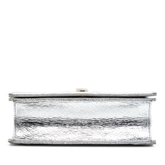 Dior Medium Metallic Crackled Deerskin Diorama Flap