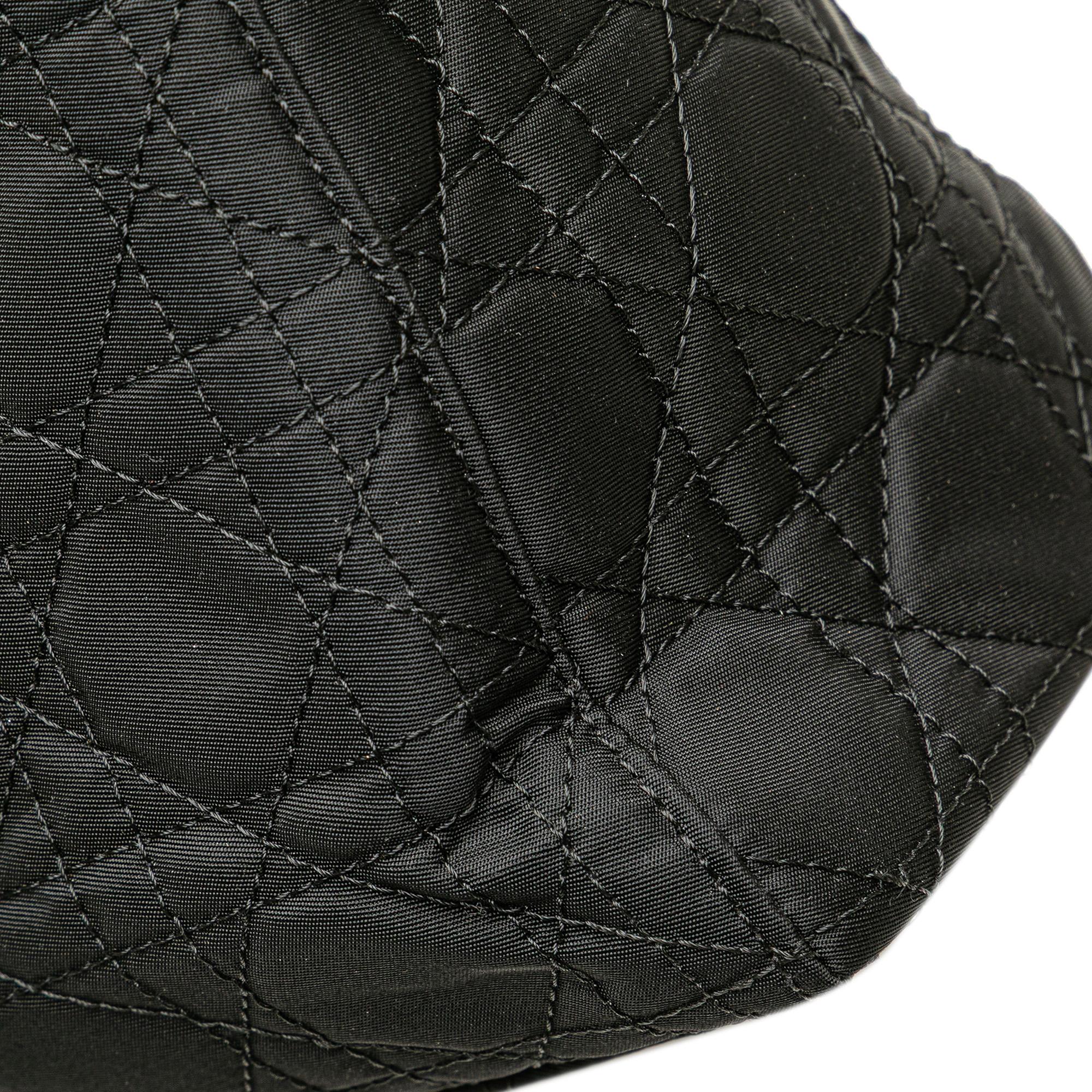 Dior Medium Nylon Cannage Lady Dior