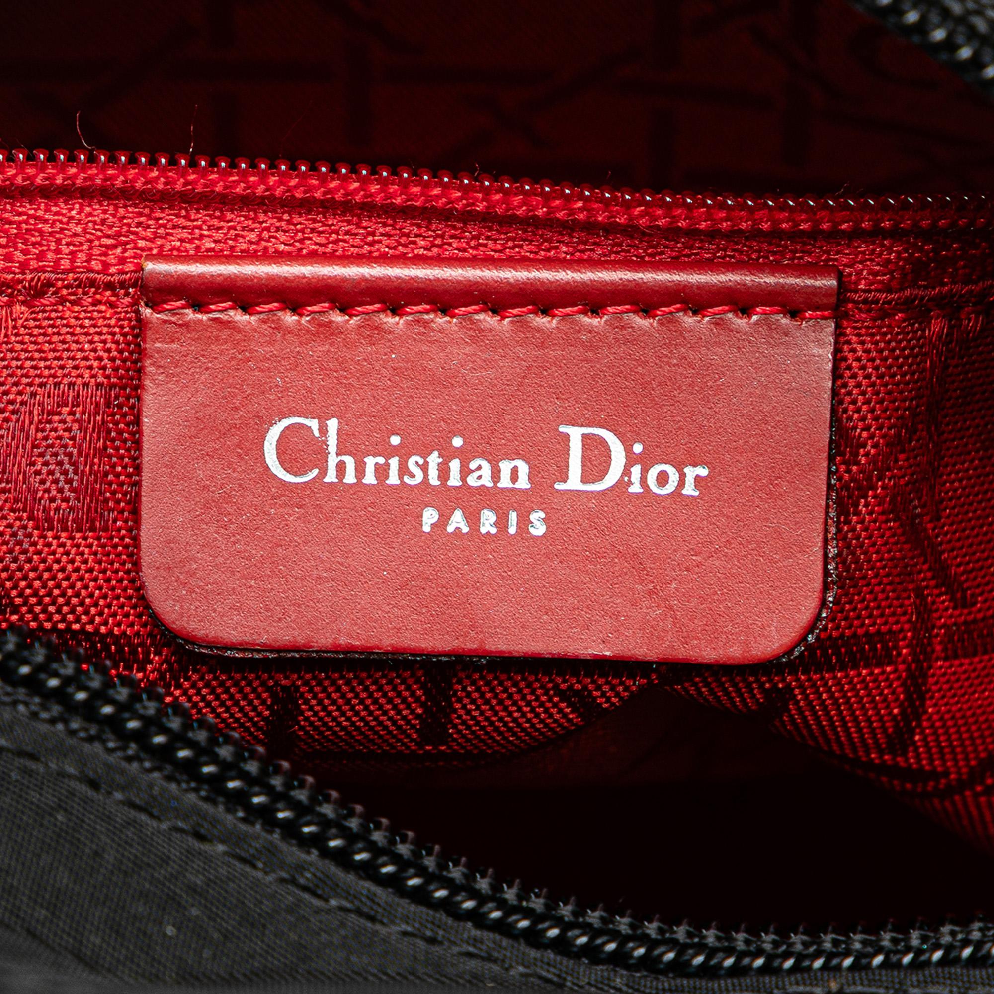 Dior Medium Nylon Cannage Lady Dior