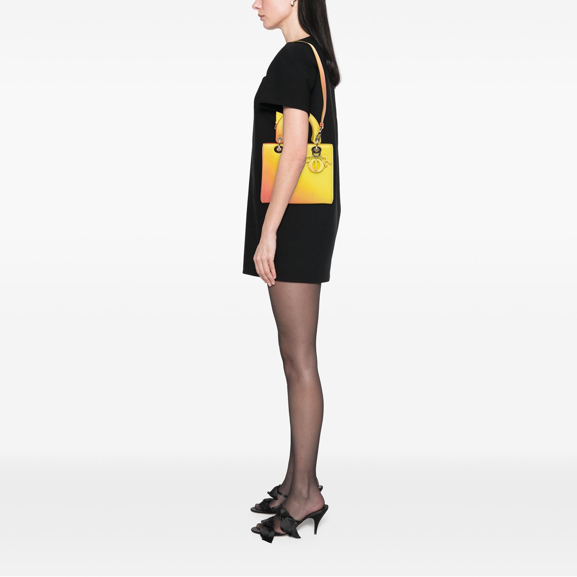 Dior Medium Ombre Calfskin Lady Dior