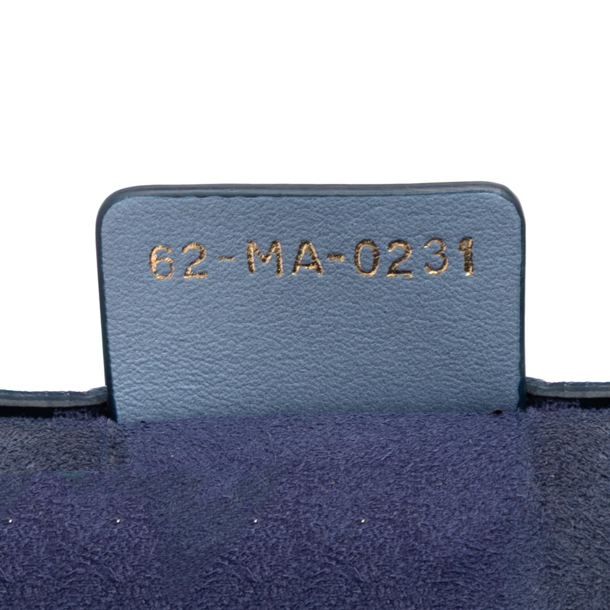 Dior Medium Ombre Embossed Leather Book Tote