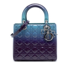 Dior Medium Ombre Patent Cannage Lady Dior