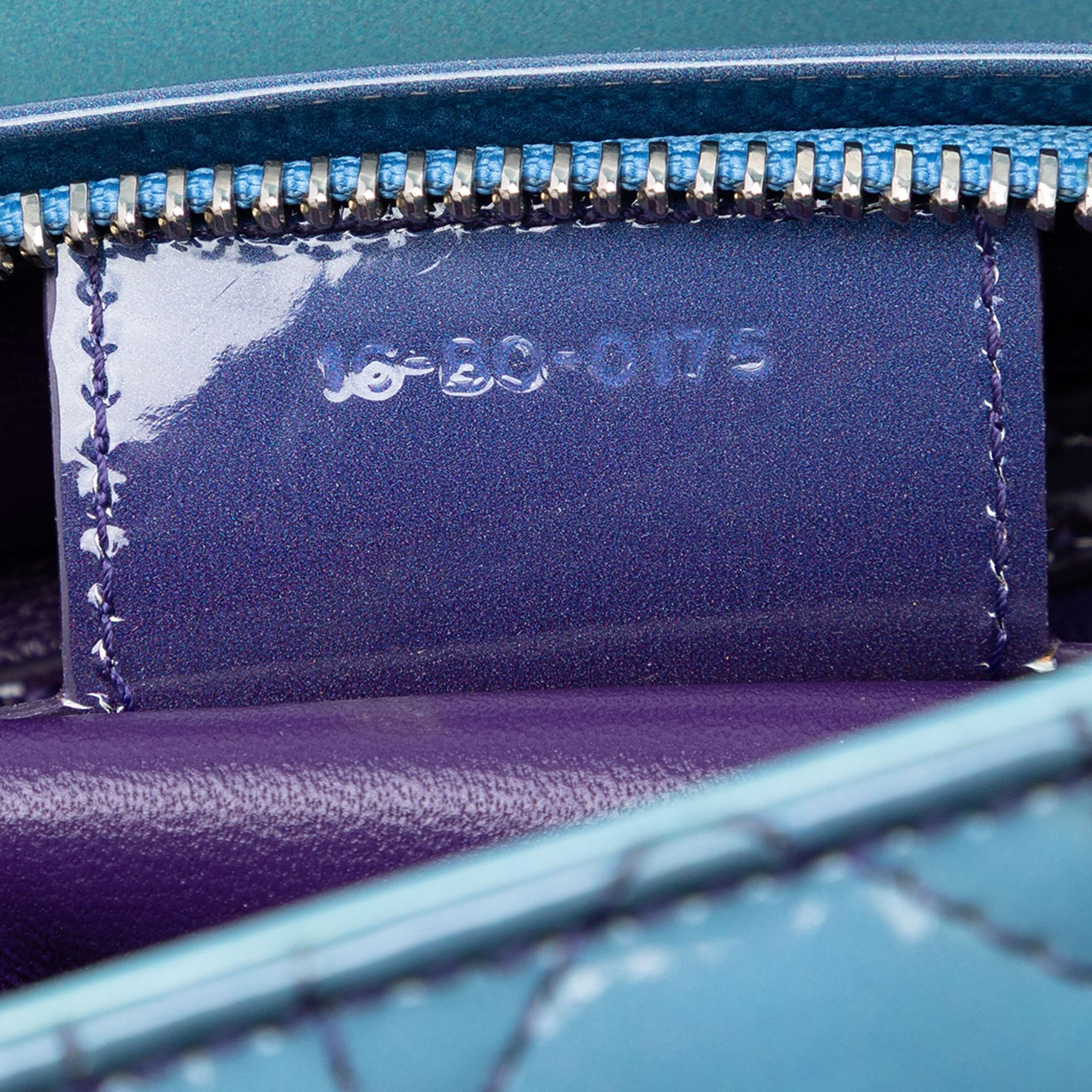 Dior Medium Ombre Patent Cannage Lady Dior