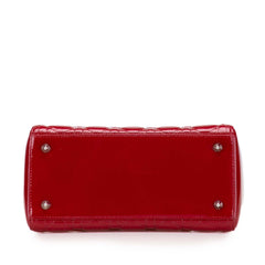 Dior Medium Patent Cannage Lady Dior