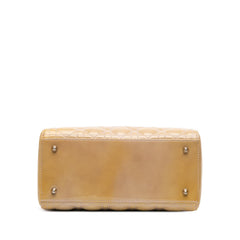 Dior Medium Patent Cannage Lady Dior