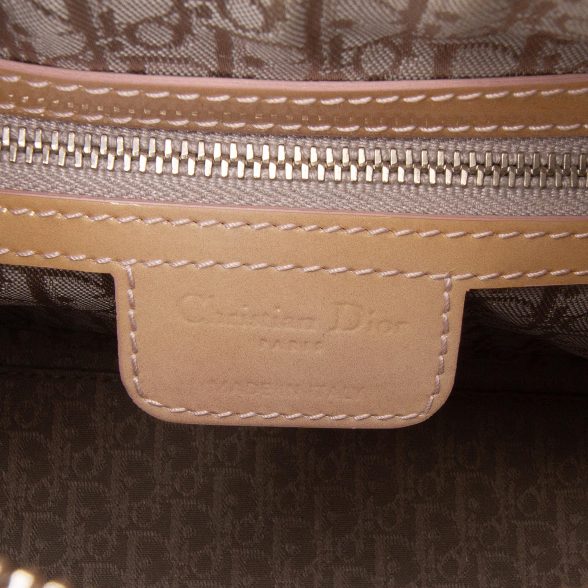 Dior Medium Patent Cannage Lady Dior