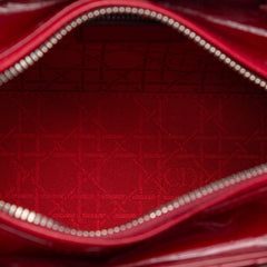 Dior Medium Patent Cannage Lady Dior