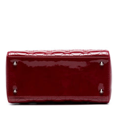 Dior Medium Patent Cannage Lady Dior
