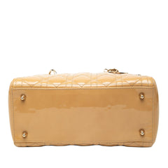 Dior Medium Patent Cannage Lady Dior