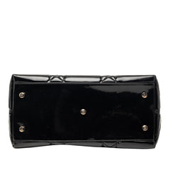 Dior Medium Patent Cannage Polochon Granville Satchel