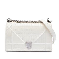 Dior Medium Patent Microcannage Diorama Flap