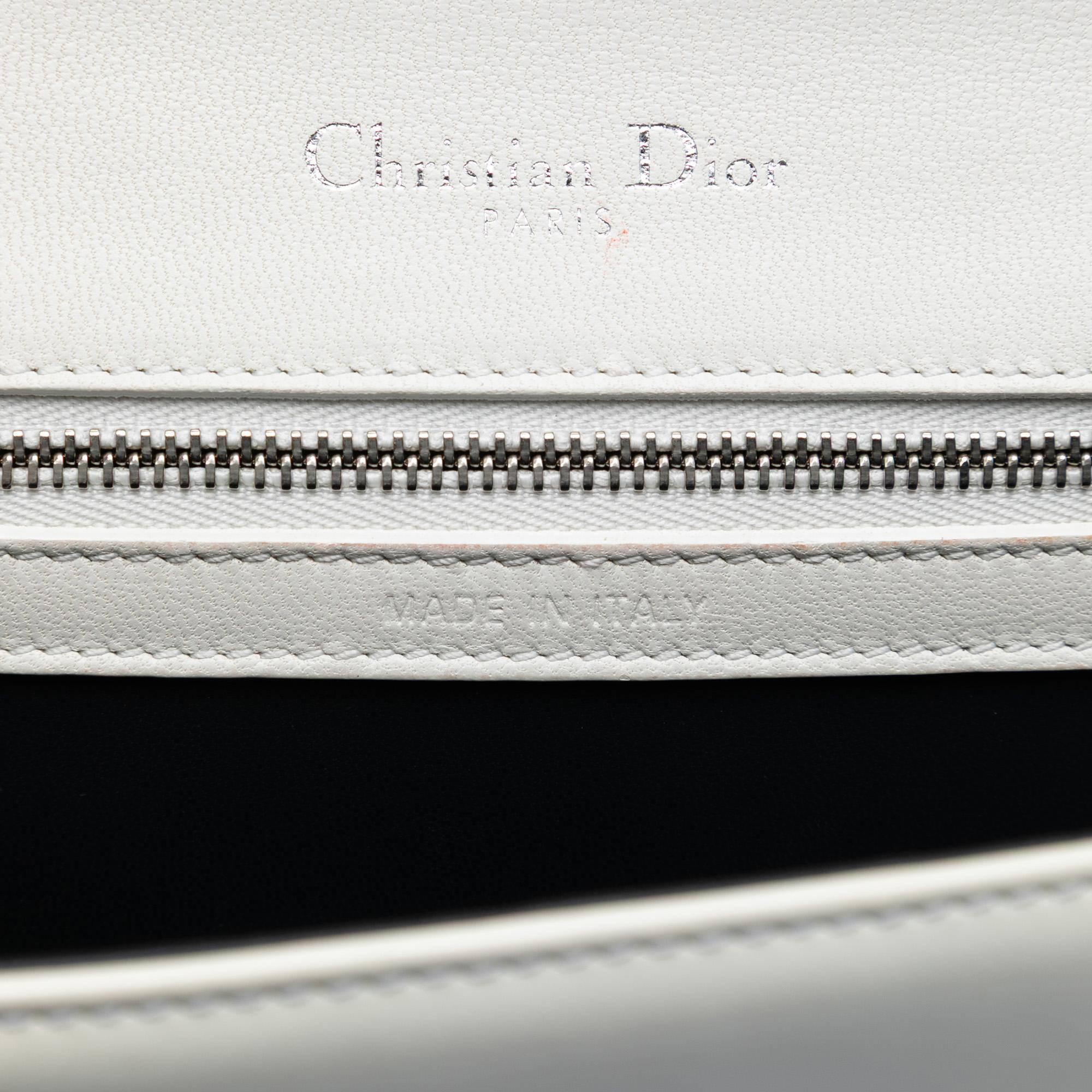 Dior Medium Patent Microcannage Diorama Flap