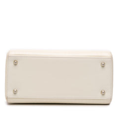 Dior Medium Patent Microcannage Lady Dior