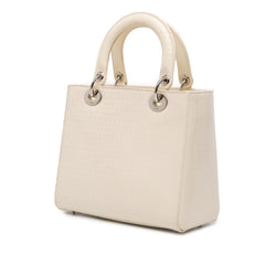 Dior Medium Patent Microcannage Lady Dior