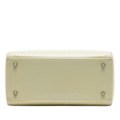 Dior Medium Patent Microcannage Lady Dior