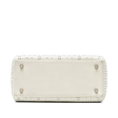 Dior Medium Perforated Calfskin Cannage Lady Dior
