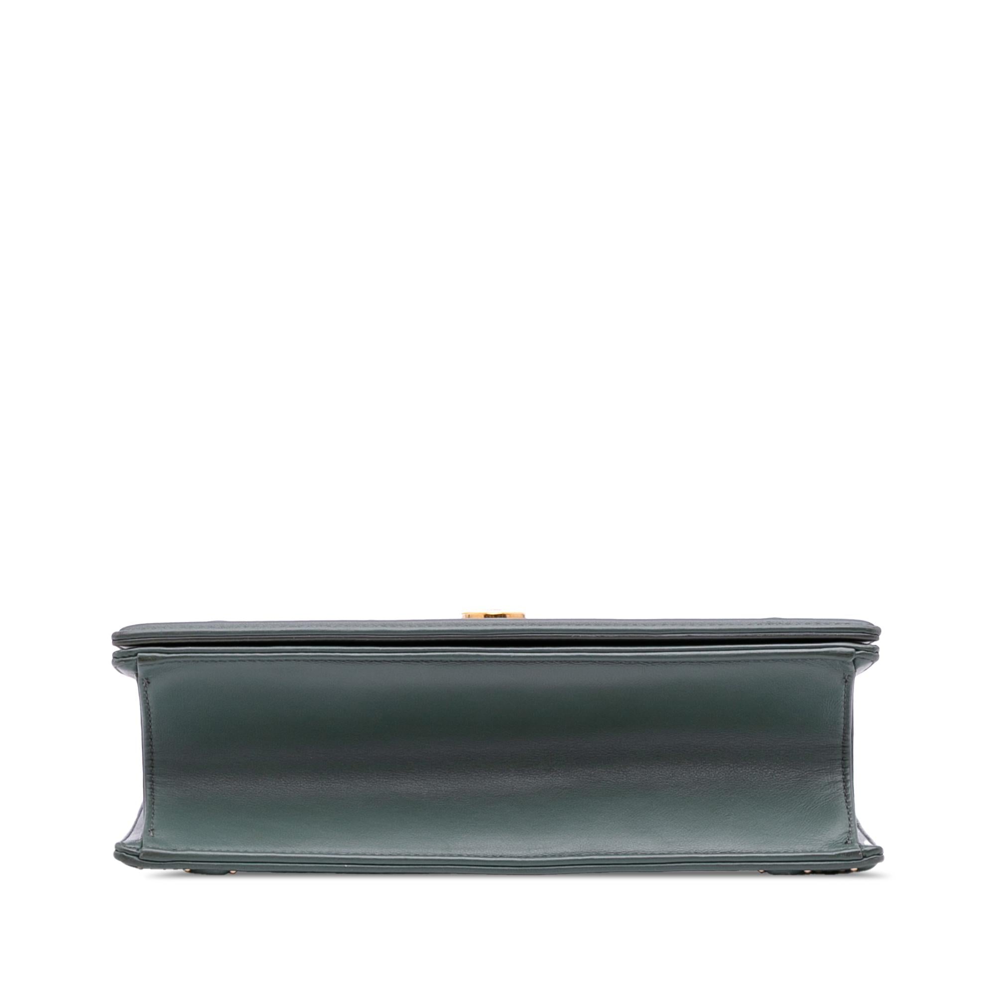 Dior Medium Studded Lambskin Diorama Flap