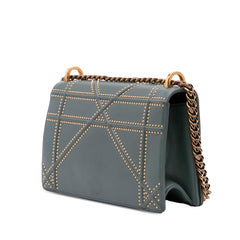 Dior Medium Studded Lambskin Diorama Flap