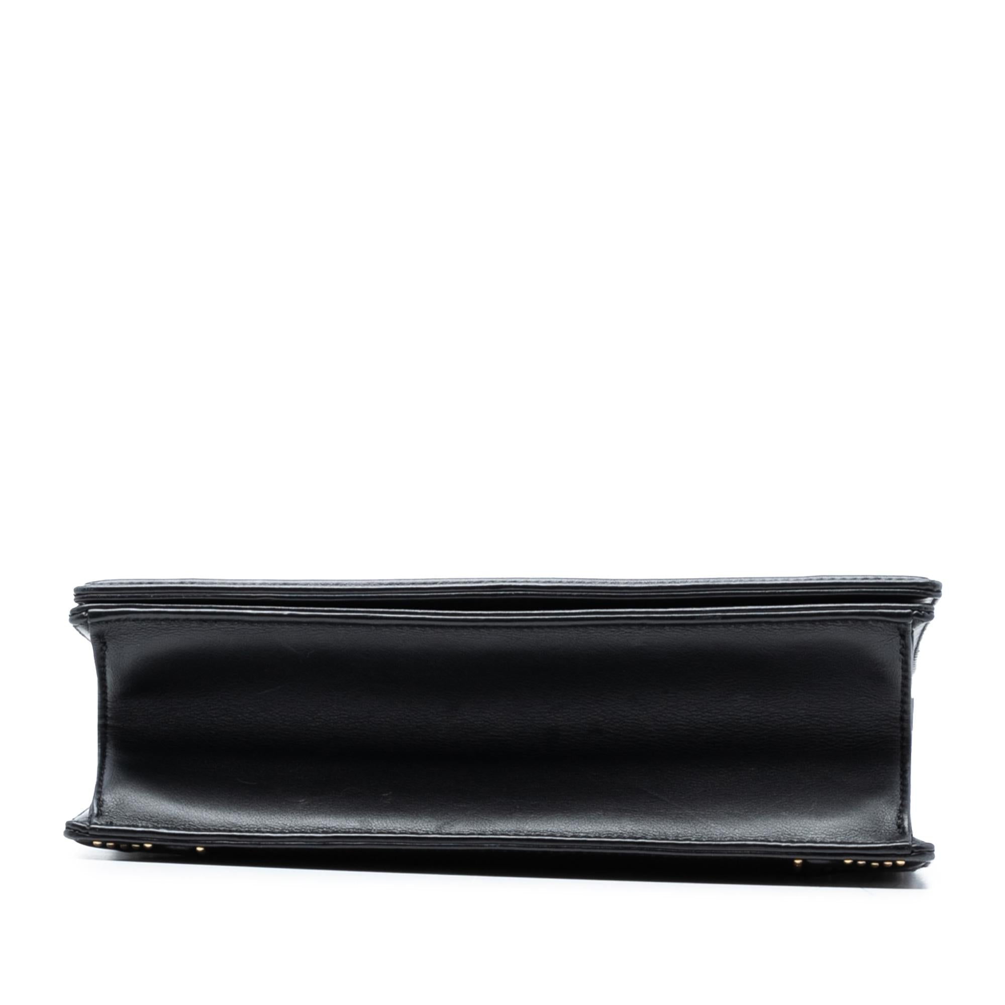 Dior Medium Studded Lambskin Diorama Flap