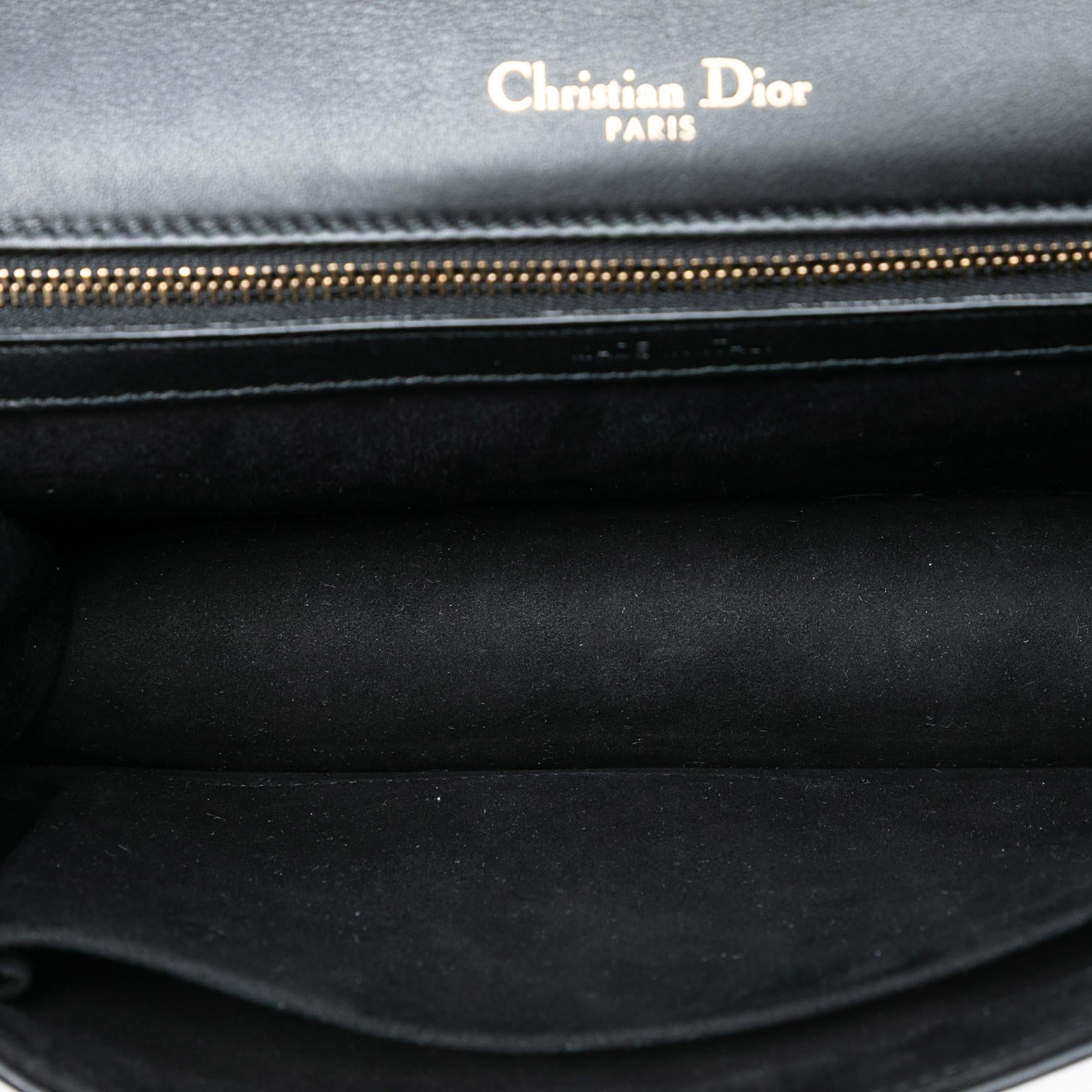 Dior Medium Studded Lambskin Diorama Flap