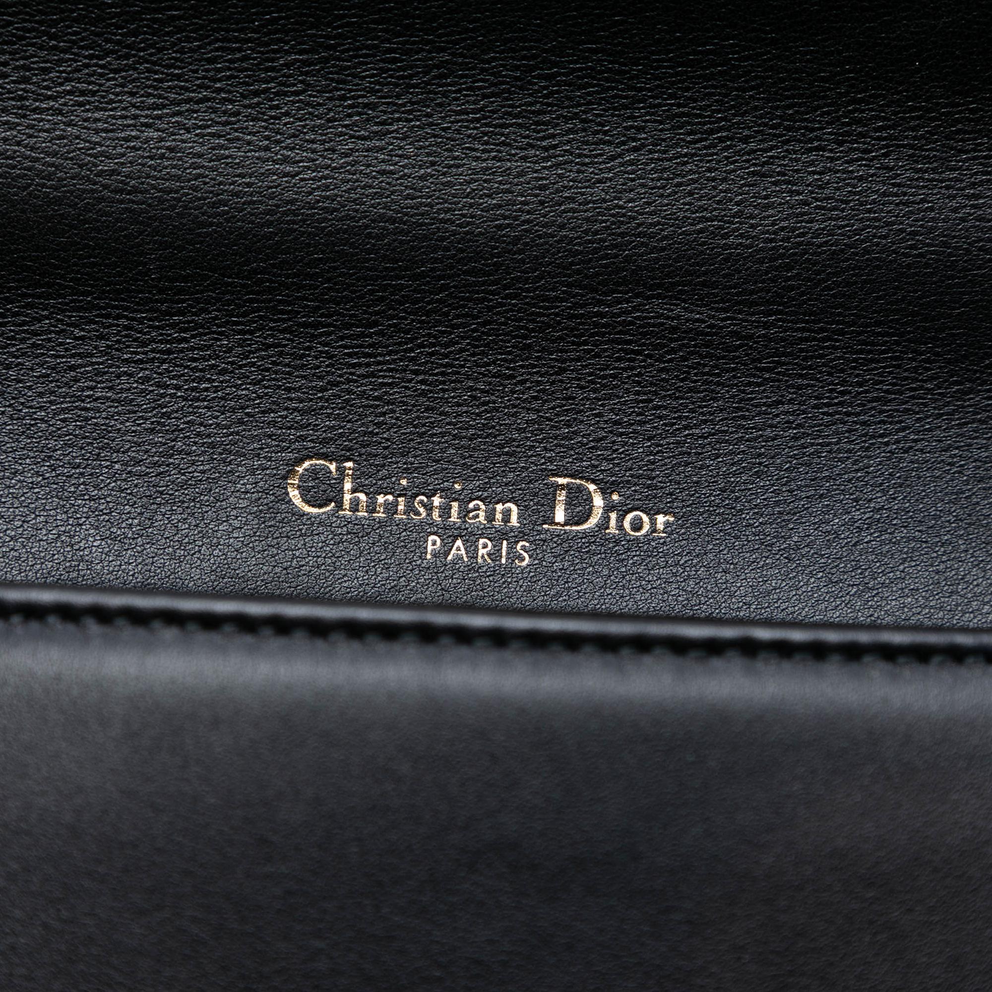 Dior Medium Studded Lambskin Diorama Flap