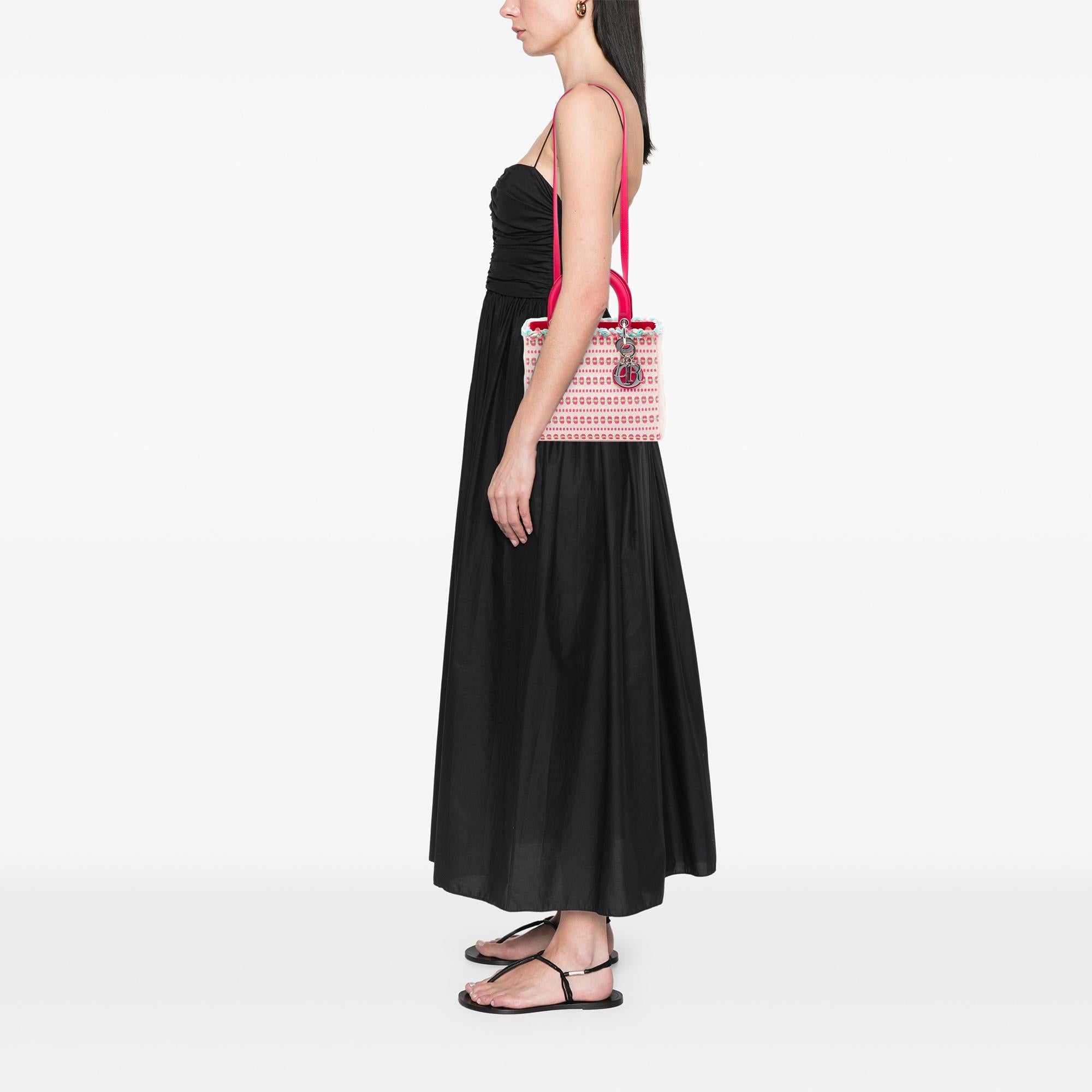 Dior Medium Tweed Sequin Lady Dior