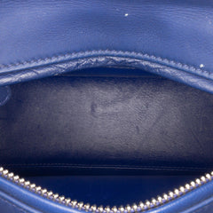 Dior Medium Ultra Matte Calfskin Embossed Cannage Lady Dior