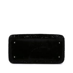 Dior Medium Velvet and Canvas Lady Dior