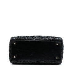 Dior Medium Wavy Crinkled Lambskin Lady Dior