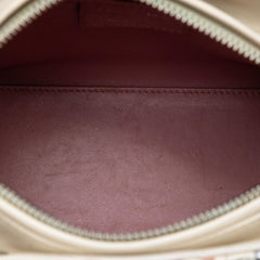 Dior Medium Woven Lambskin and Tweed Lady Dior