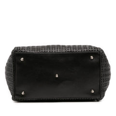 Dior Medium Woven Leather Soft Lady Dior