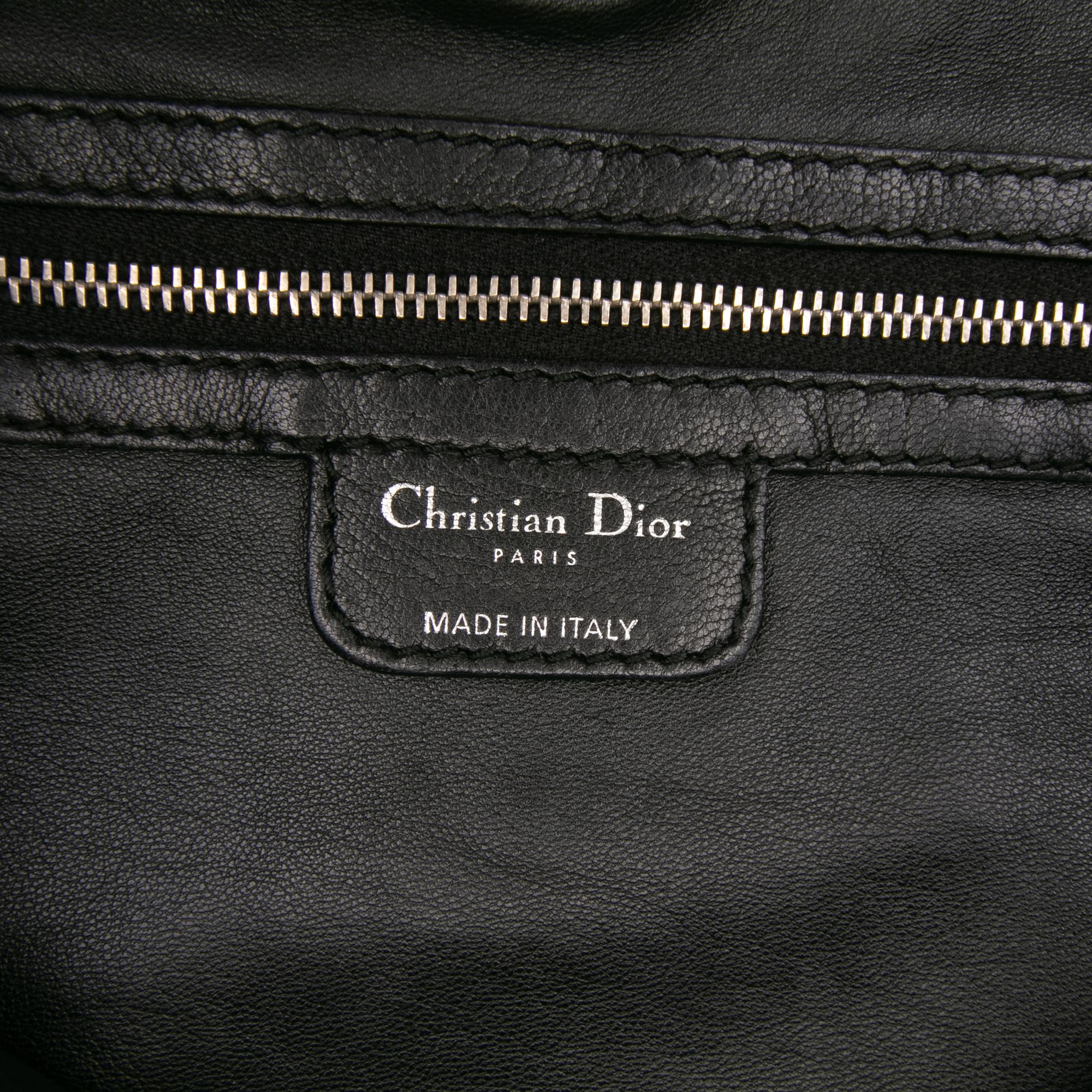Dior Medium Woven Leather Soft Lady Dior