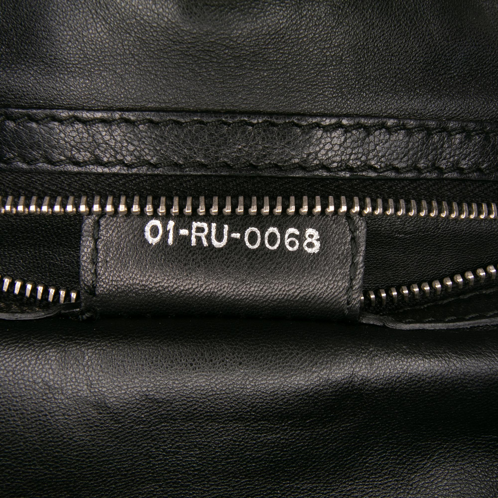 Dior Medium Woven Leather Soft Lady Dior