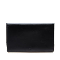 Dior Metal Trimmed Smooth Calfskin Clutch