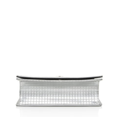 Dior Metallic Calfskin Micro Cannage Diorama Medium Shoulder Bag