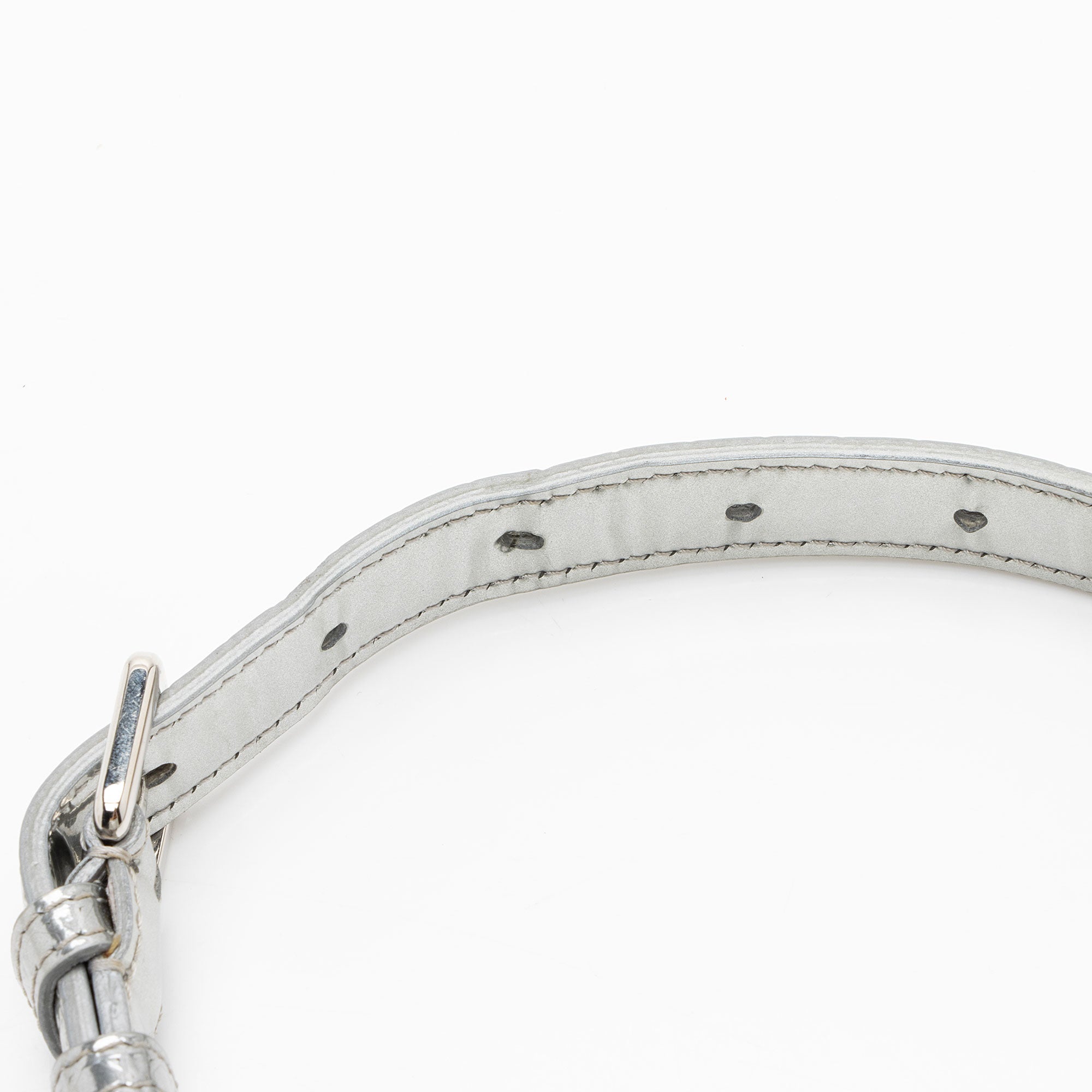 Dior Metallic Calfskin Micro Cannage Diorama Medium Shoulder Bag