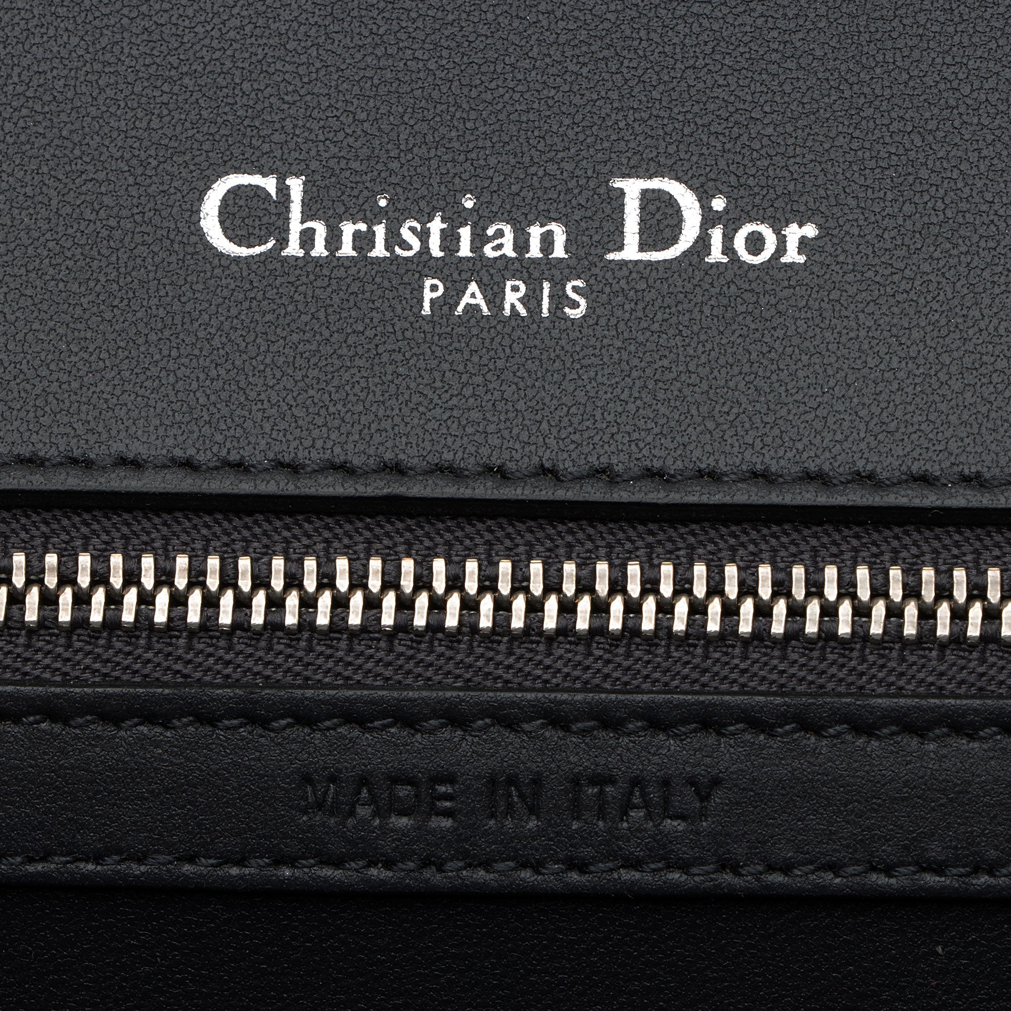 Dior Metallic Calfskin Micro Cannage Diorama Medium Shoulder Bag