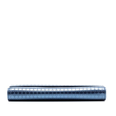 Dior Metallic Patent Microcannage Lady Dior Croisiere Wallet On Chain