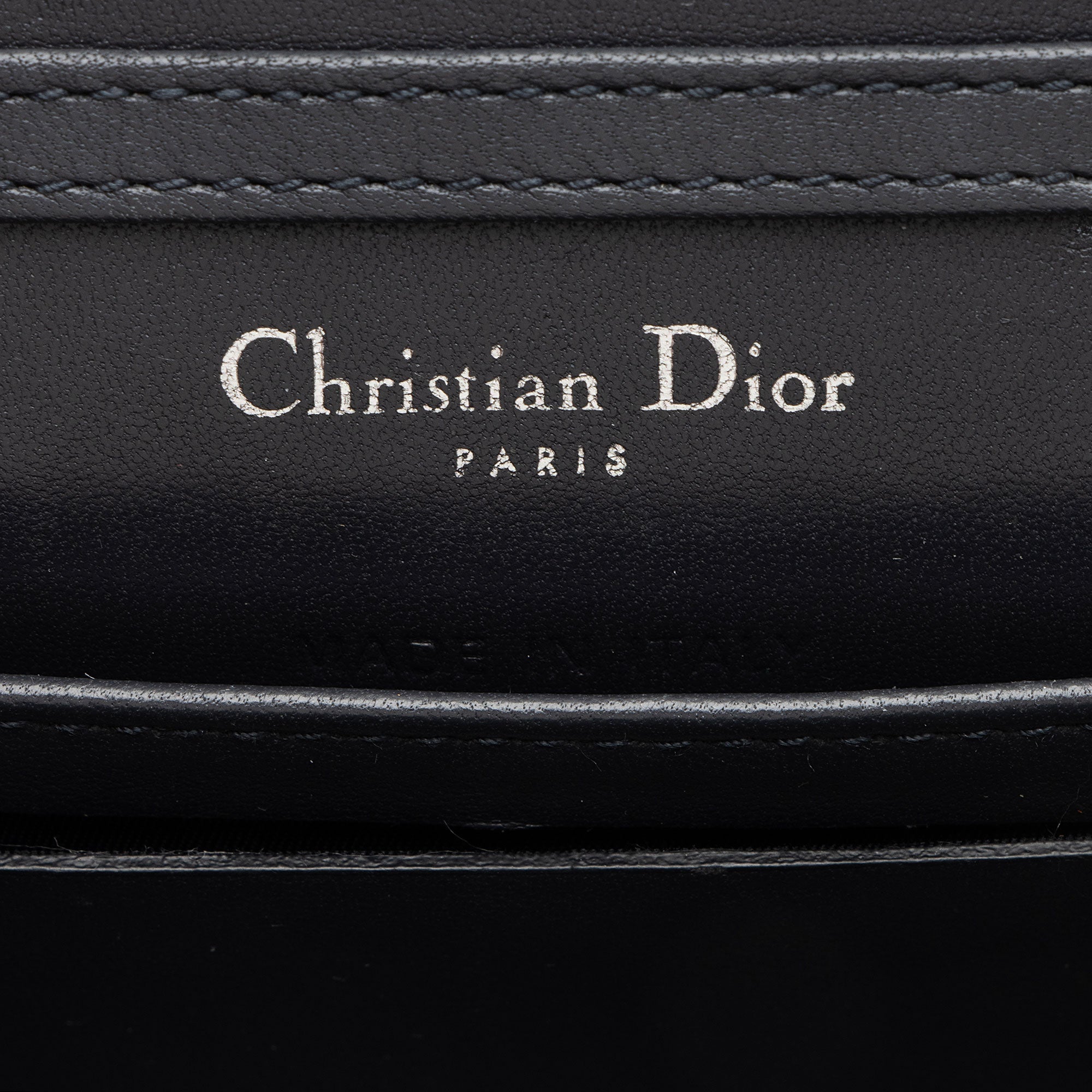 Dior Micro Cannage Metallic Calfskin Diorama Baby Shoulder Bag