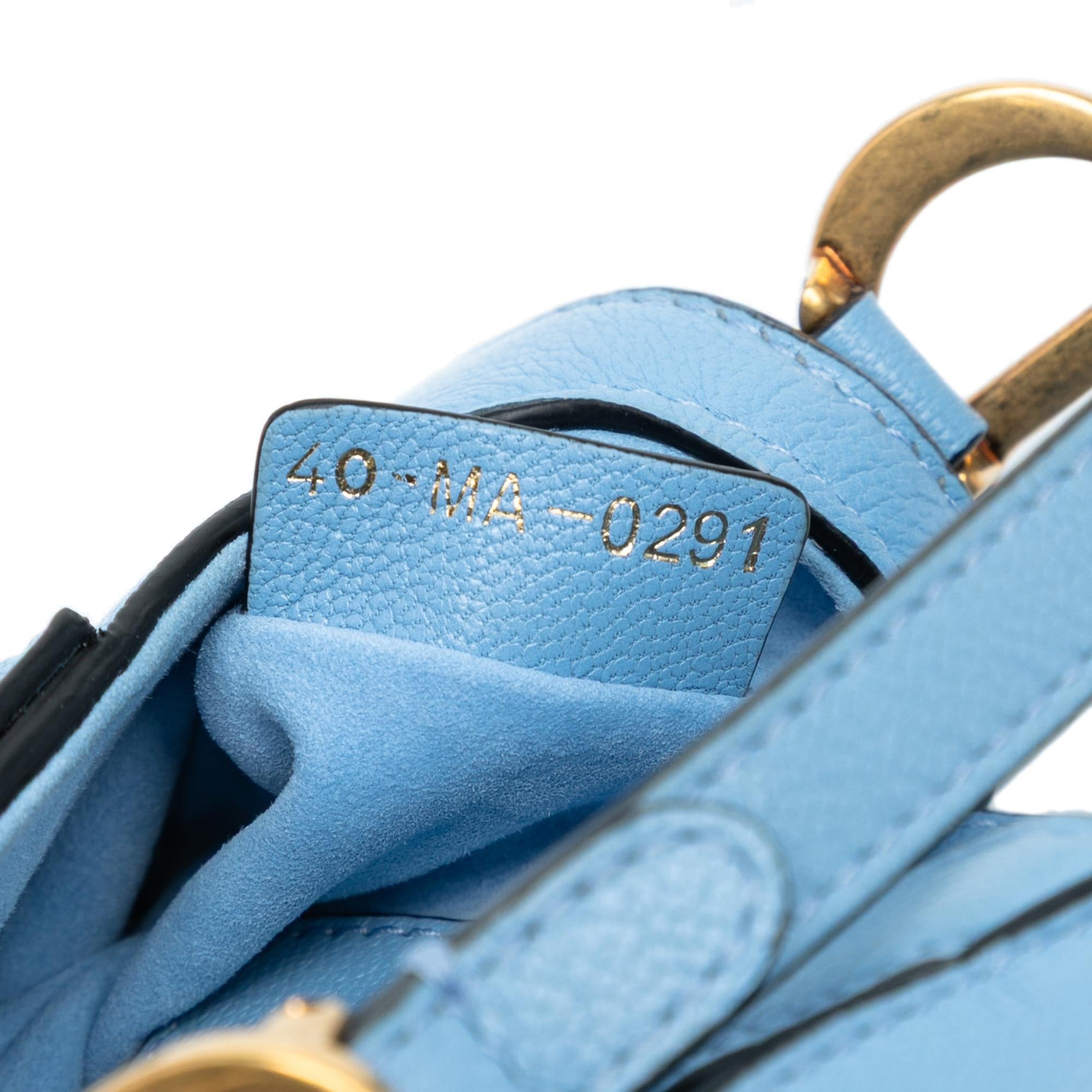 Dior Micro Goatskin Saddle Bag