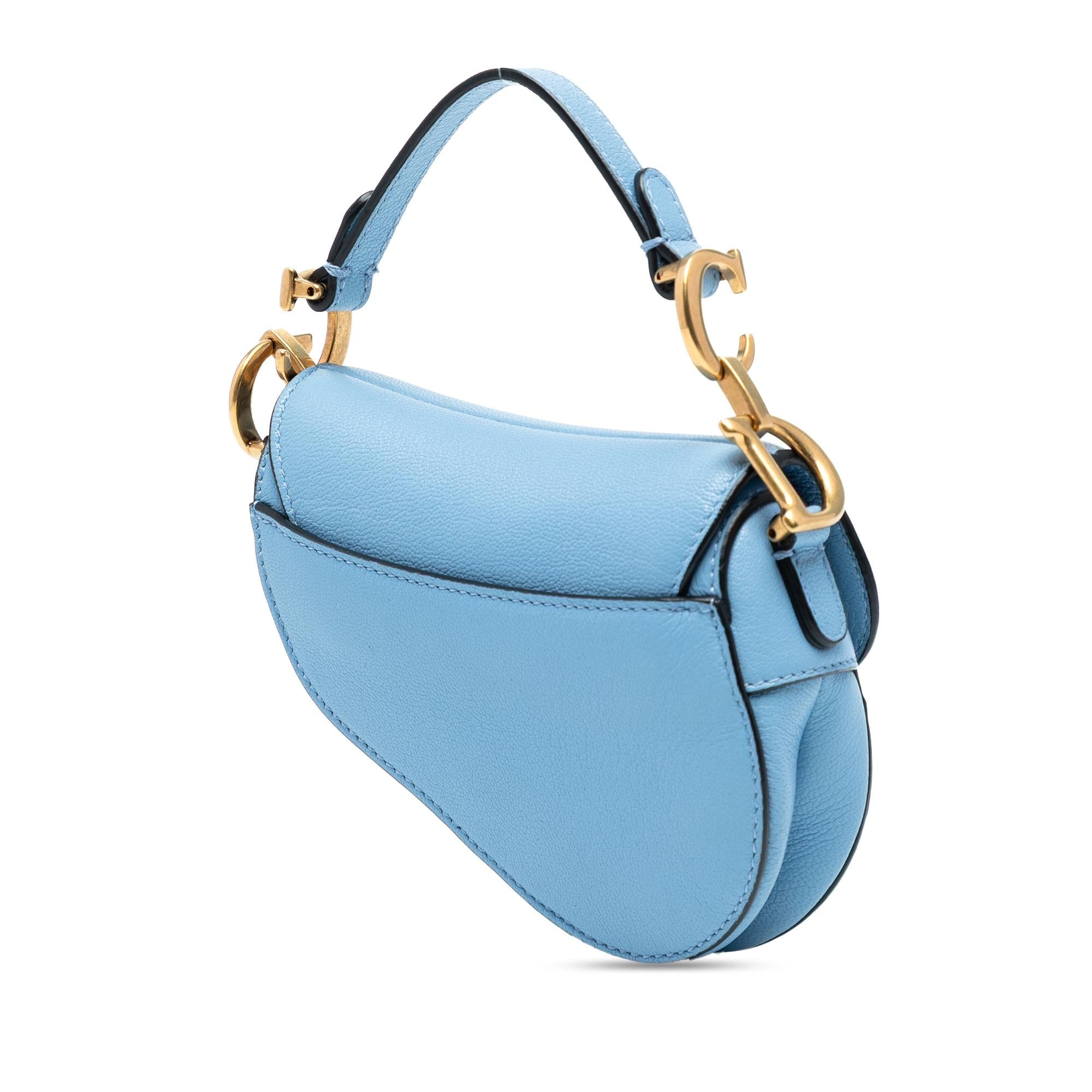 Dior Micro Goatskin Saddle Bag