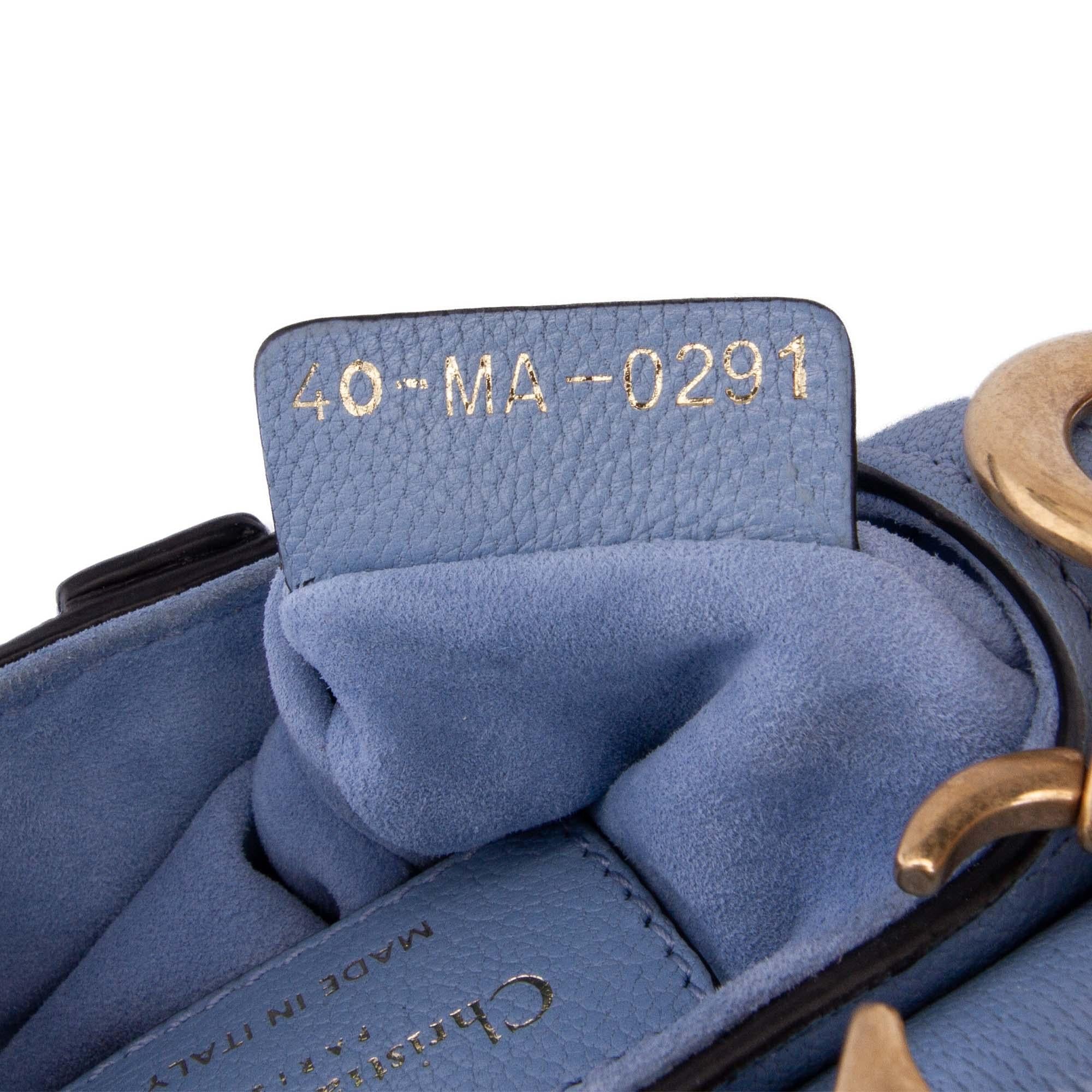 Dior Micro Goatskin Saddle