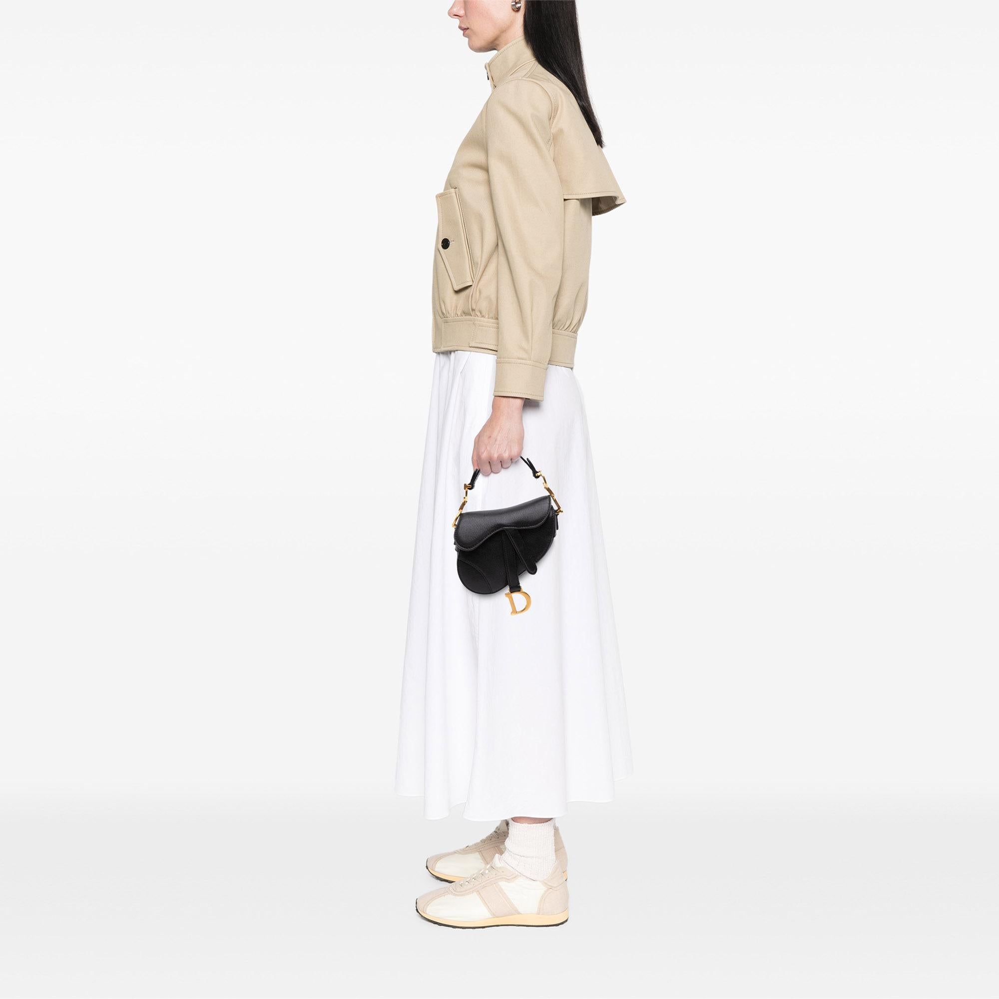 Dior Micro Goatskin Saddle