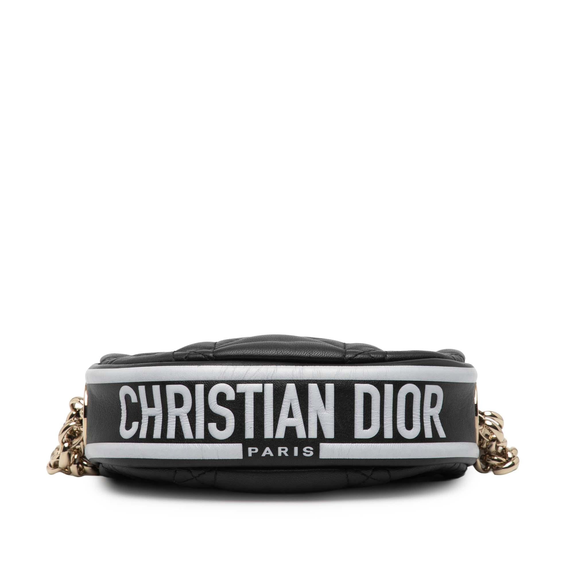 Dior Micro Lambskin Cannage Dior Vibe Satchel