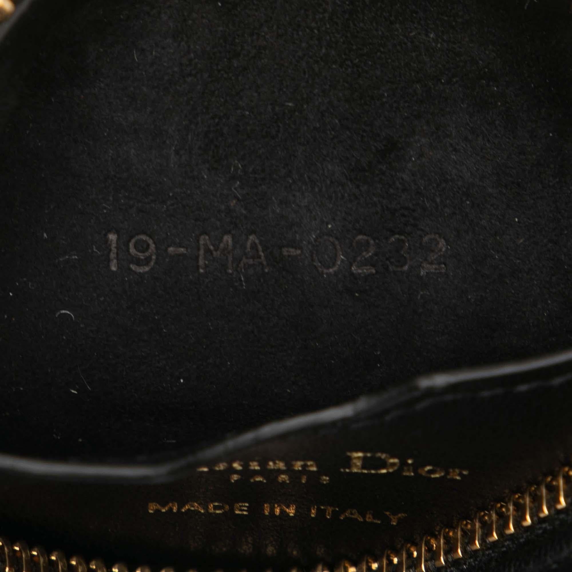Dior Micro Lambskin Cannage Dior Vibe Satchel