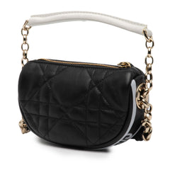 Dior Micro Lambskin Cannage Dior Vibe Satchel