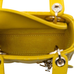 Dior Micro Lambskin Cannage Lady Dior