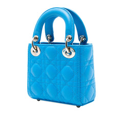 Dior Micro Lambskin Cannage Lady Dior