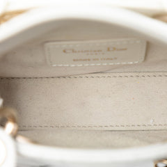Dior Micro Lambskin Cannage Lady Dior