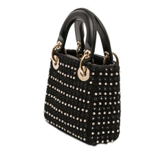 Dior Micro Satin Crystal Embellished Lady Dior